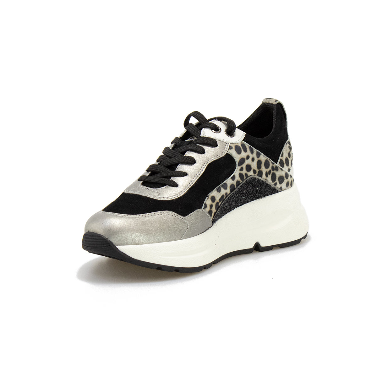 GEOX D16FLBBLACK OFF WHITE