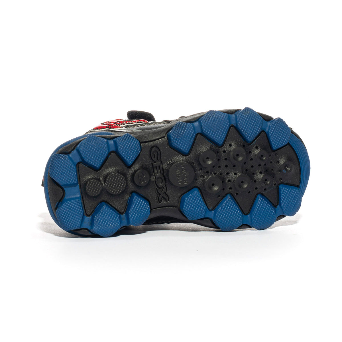 GEOX J269VABLACK RED C0048