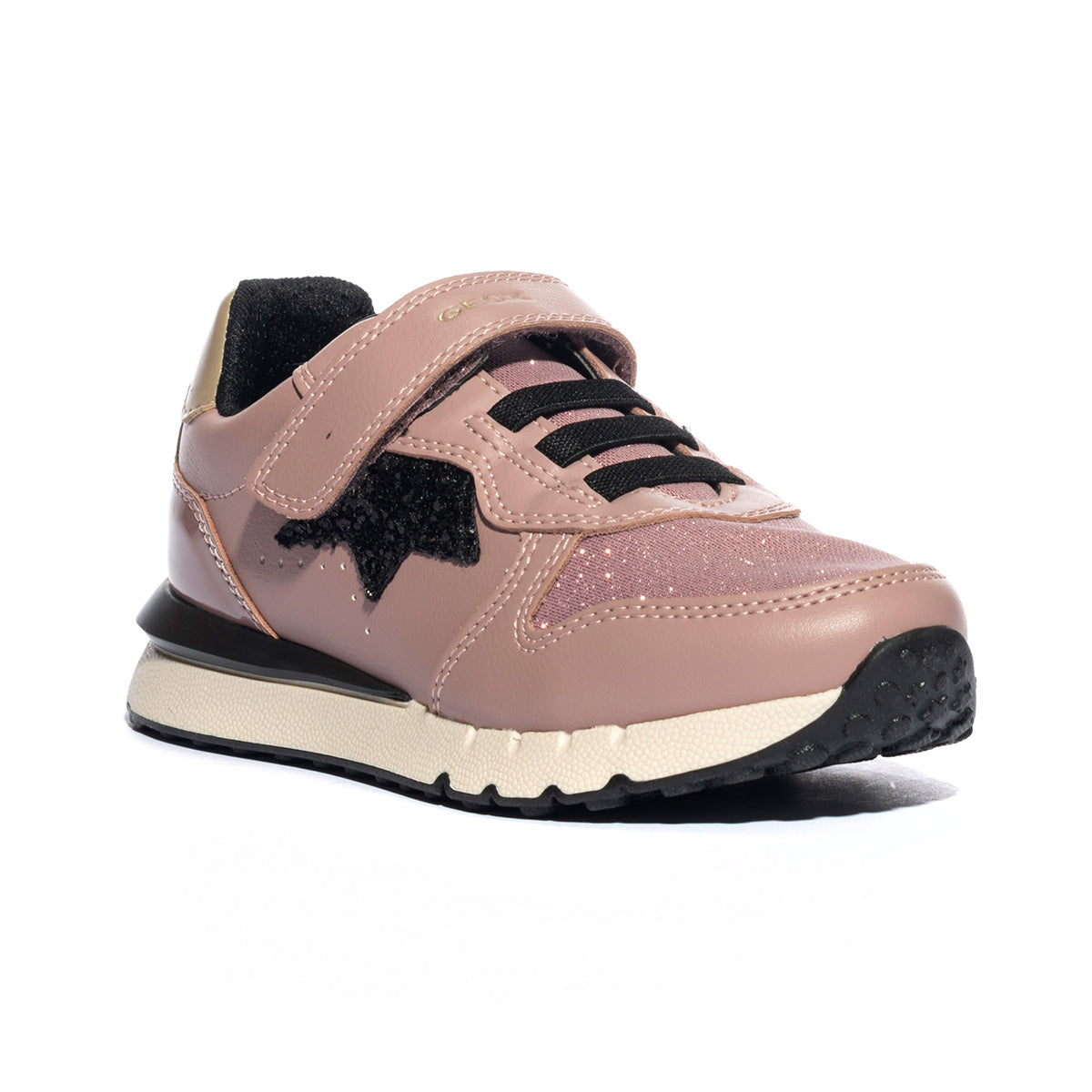 GEOX J35GZCANTIQUE ROSE BLACK C8A9B