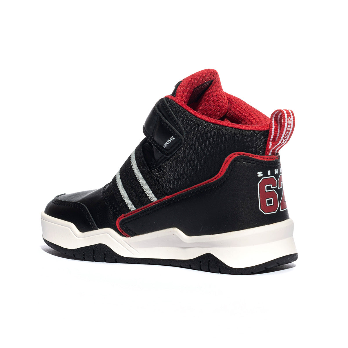 GEOX J367RDBLACK RED C0048