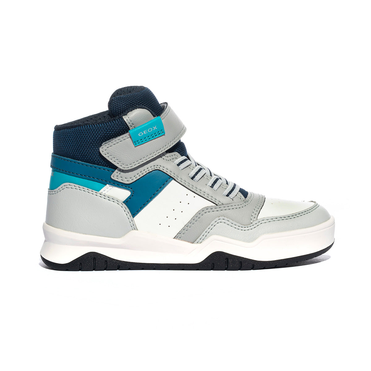 GEOX J367RFLT GREY LT BLUE C9145
