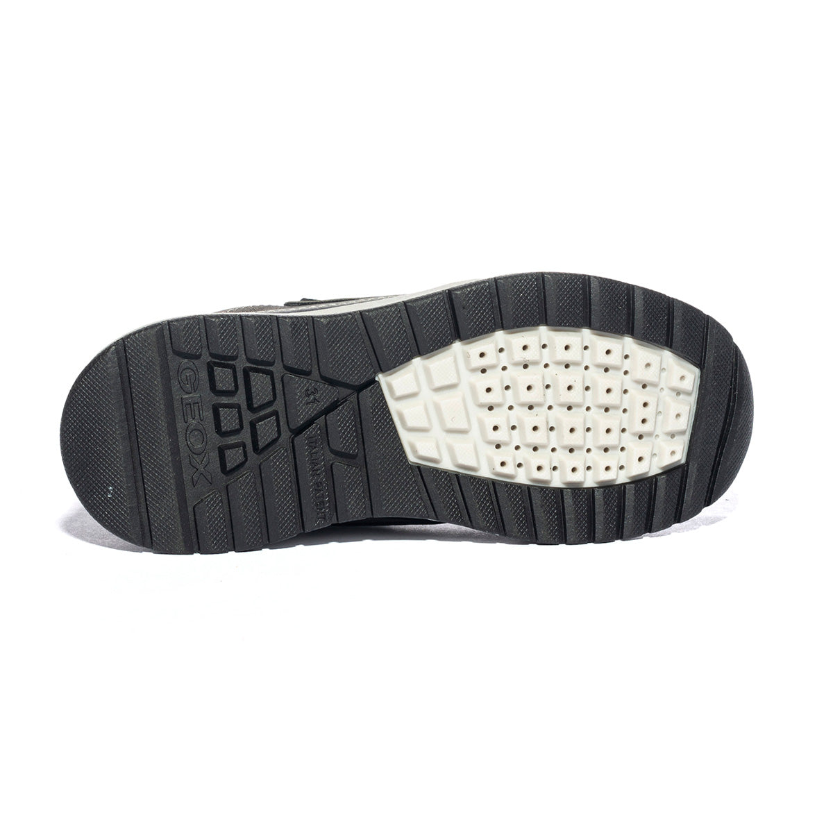 GEOX J36GMABLACK ORANGE C0038