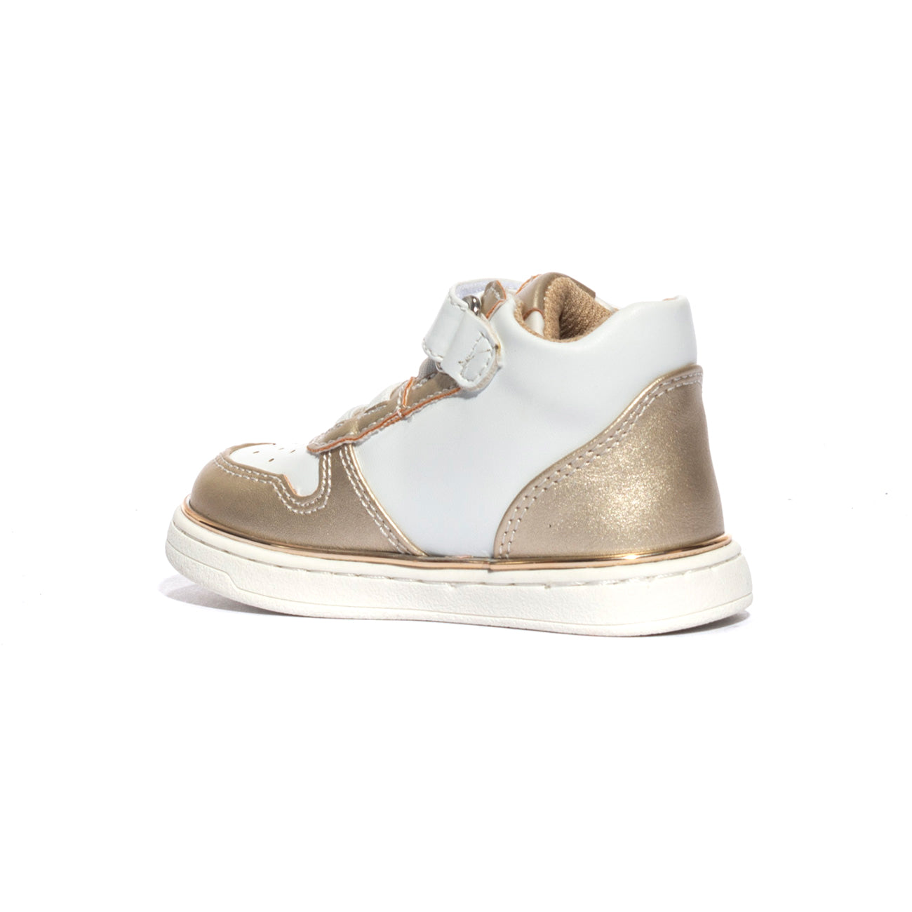 4US 43150 PLATINO WHITE Sneakers Bambina