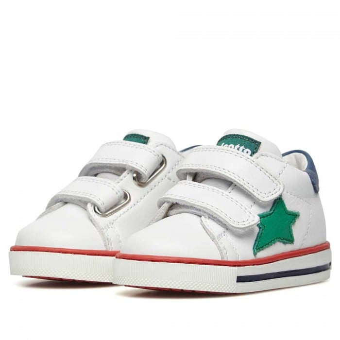FALCOTTO 0012015350-10-1N83WHITE-GREEN-AZURE