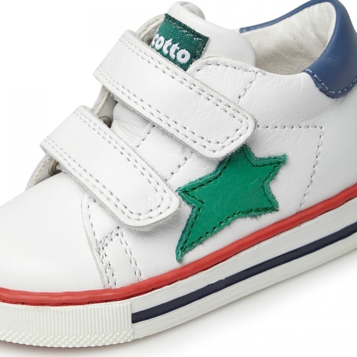 FALCOTTO 0012015350-10-1N83WHITE-GREEN-AZURE