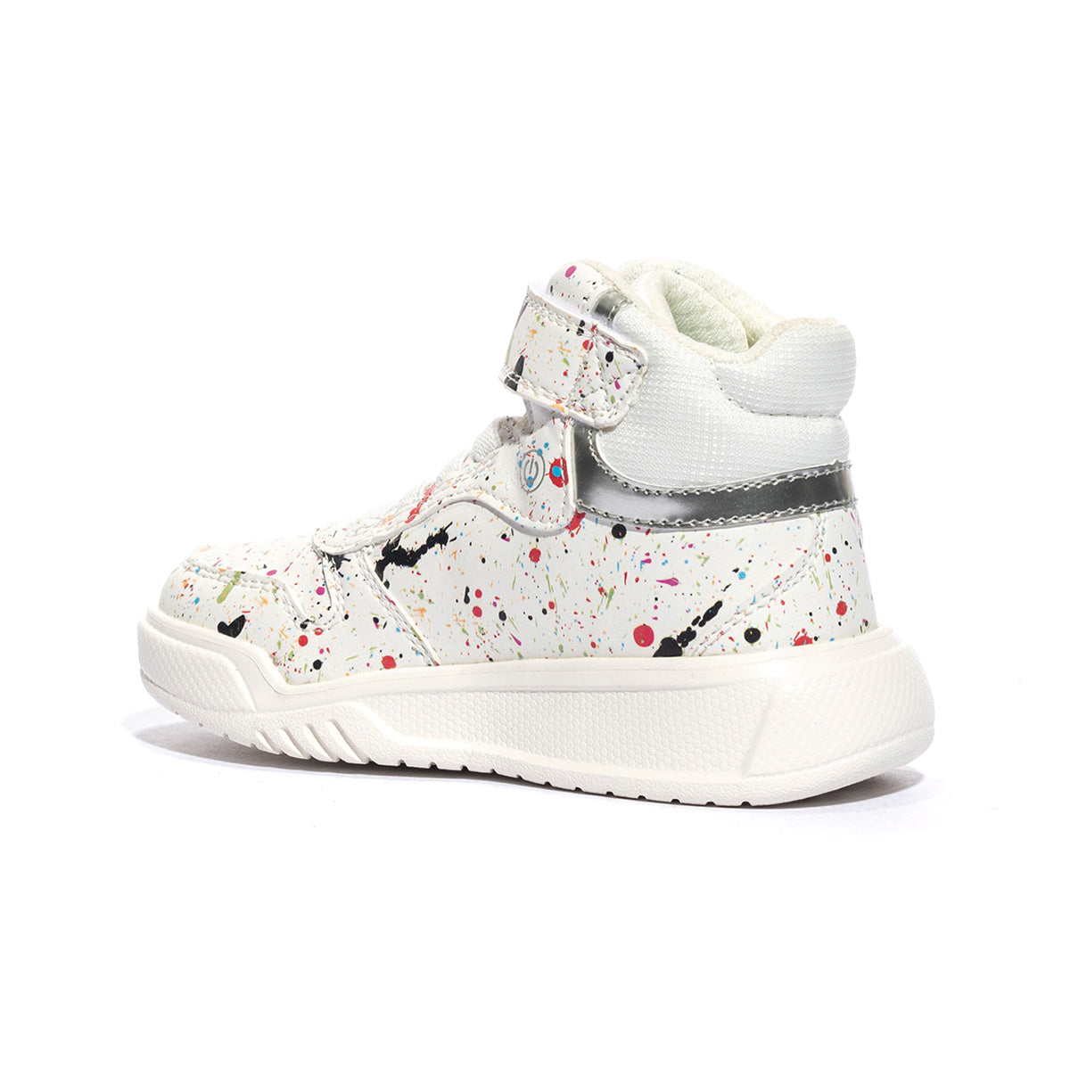 GEOX J36HPA 411WHITE MULTICOLOR    C0653