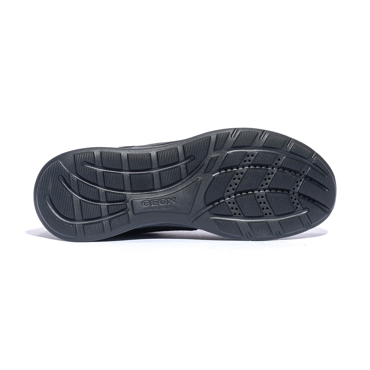 GEOX U45G7C 000EK DK COFFEE BLACK C6T9B Sneakers Uomo
