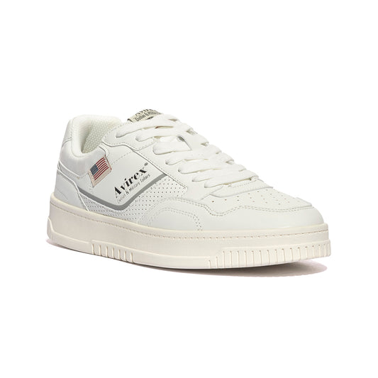 AVIREX ANDREW001 WHITE Sneakers Uomo