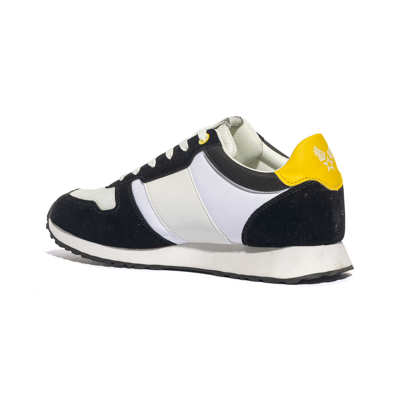 AVIREX BEAVER001 BLACK WHITE Sneakers Uomo