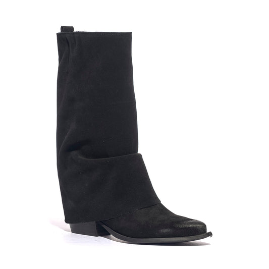 DOLCE MODA TEXAS 02 NERO Stivaletti Donna
