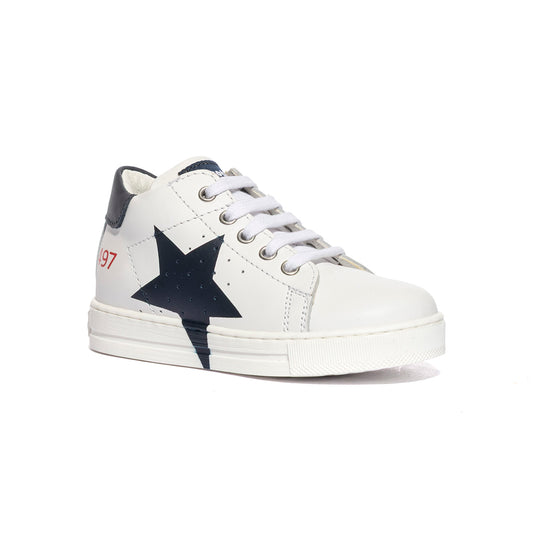 FALCOTTO 0012015331.01.1N27 WHITE BLUE Sneakers Bambino