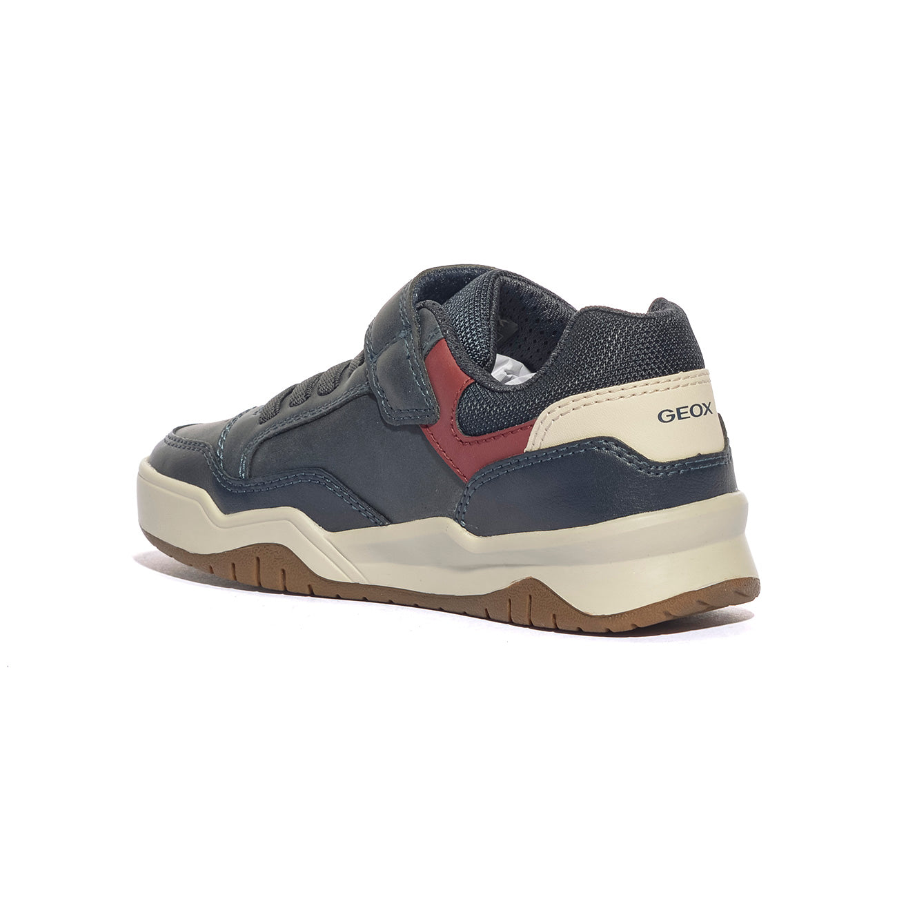 GEOX J367RE 0MEFU NAVY DK RED C4244 Sneakers Bambino