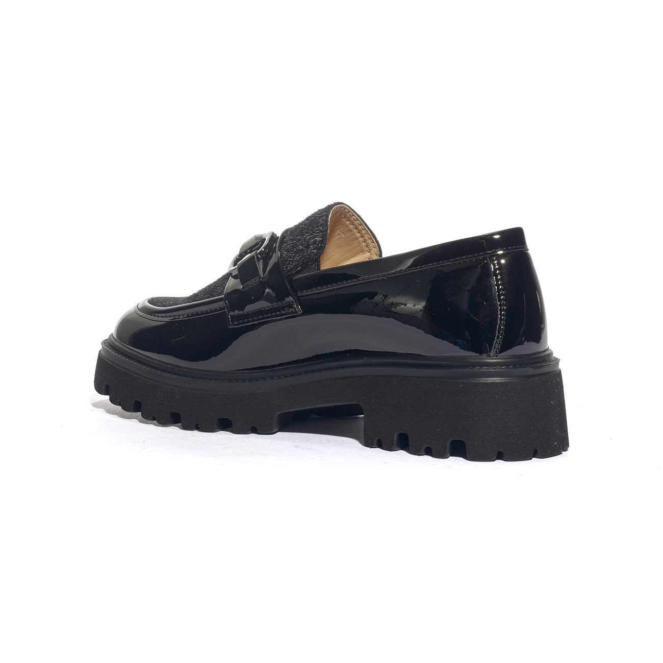 KEYS K10037 BLACK Mocassini Donna