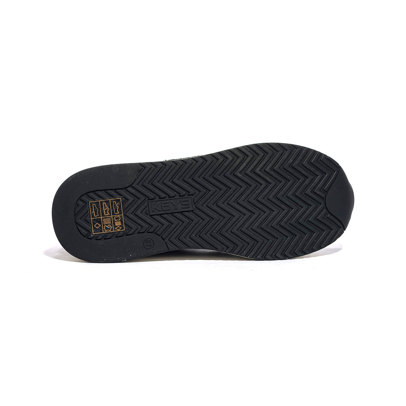 KEYS K11290 BLACK PIOMBO Sneakers Donna