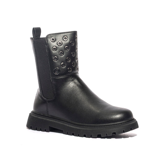 LIUJO 4F4325EX01422222 BLACK Stivaletti Bambina