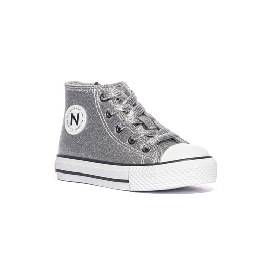 NATURINO 0012018270.17.0Q03 SILVER Sneakers Bambina