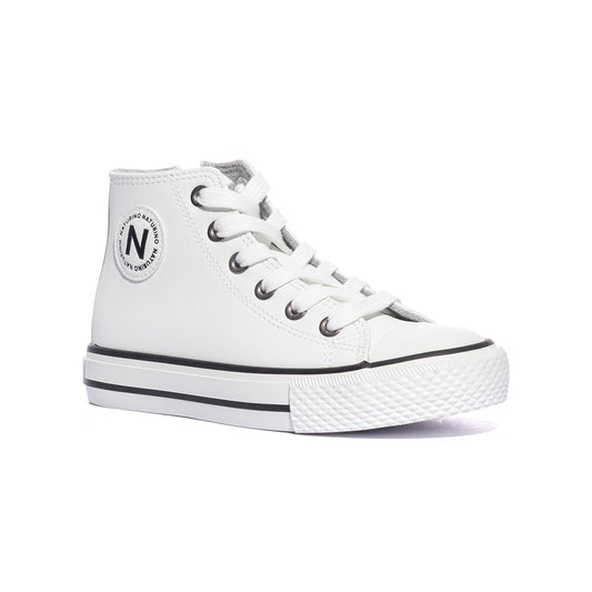NATURINO 0012018270.18.0N01 WHITE Sneakers Bambino