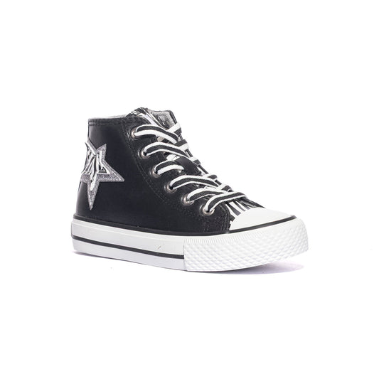 NATURINO 0012018582.01.0A01 BLACK Sneakers Bambino
