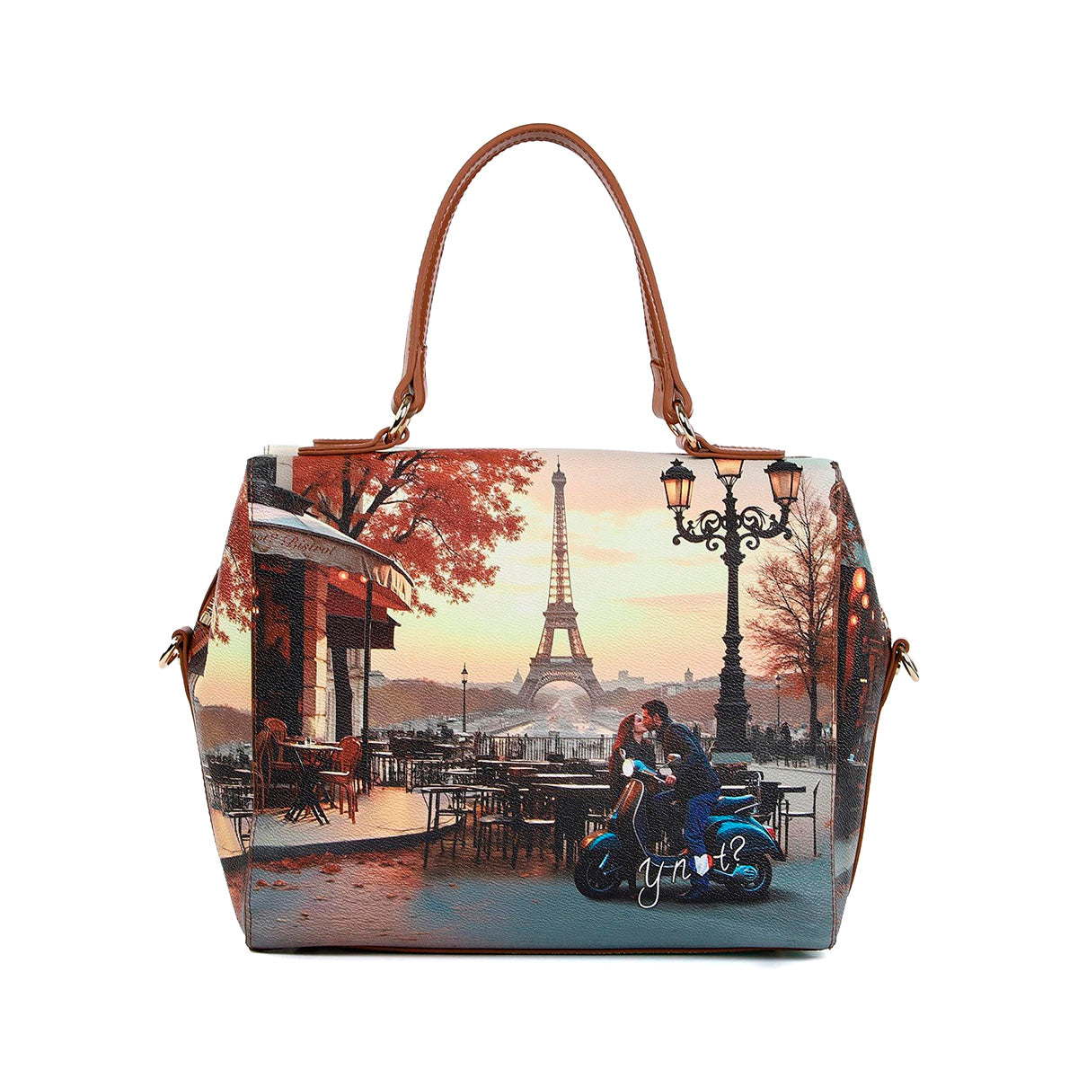 Y-NOT YES702F6 KISSES FROM PARIS Borse Donna