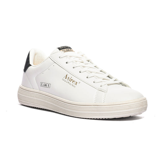 AVIREX ROYCE001 OFF WHITE Sneakers Uomo