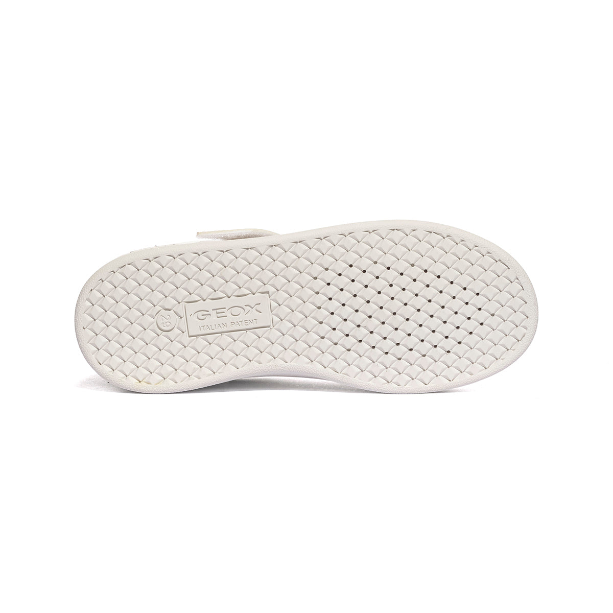 GEOX J66LSE WHITE/BLACK C0404 Sneakers Bambino