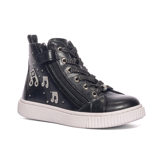 LUMBERJACK SGB9111-004 BLACK WHITE Sneakers Bambina
