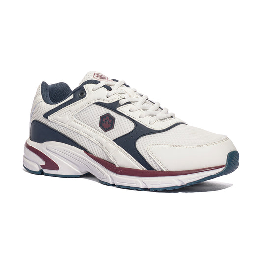 LUMBERJACK SMJ7511-001 WHITE NAVY BLUE Sneakers Uomo