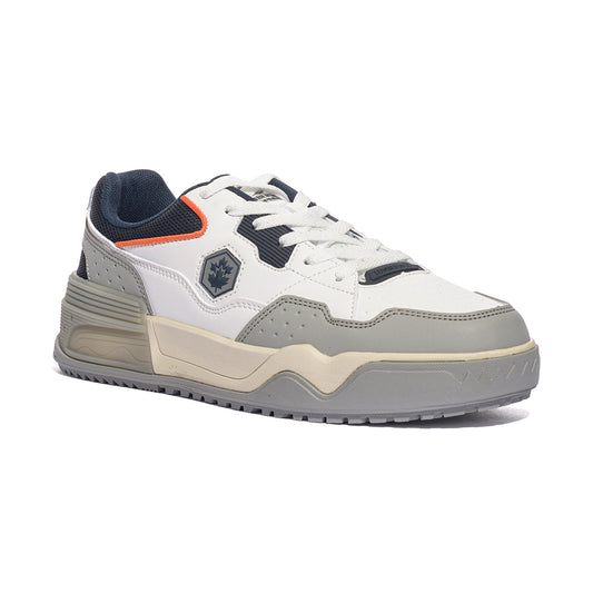LUMBERJACK SMJ8411-001 WHITE LT GREY BLUE Sneakers Uomo