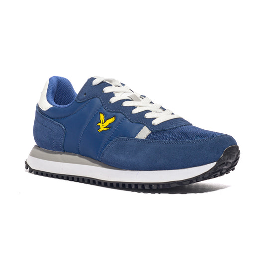 LYLE & SCOTT MODULAR005 WHITE BLU Sneakers Uomo