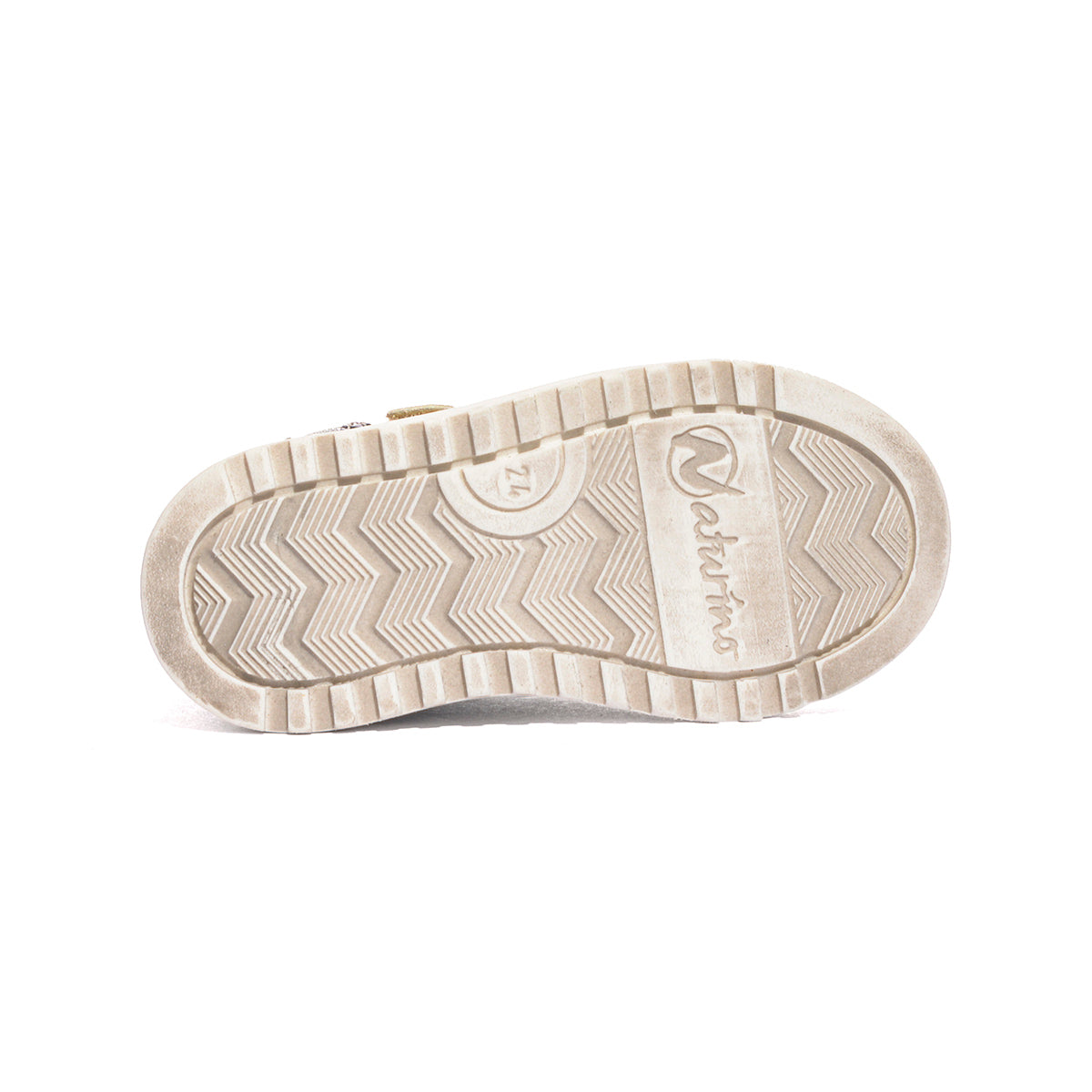 NATURINO 0012017087.13.1Q13 ARGENTO/NICHEL Sneakers Bambina