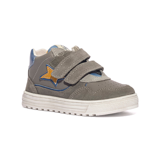 NATURINO 0012018618.01.1B03 ANTHRACITE DARK Sneakers Bambino