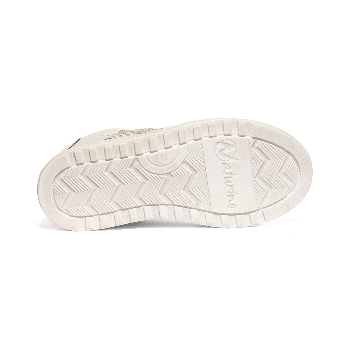NATURINO 0012018619.10.1Q13 SILVER WHITE Sneakers Bambina