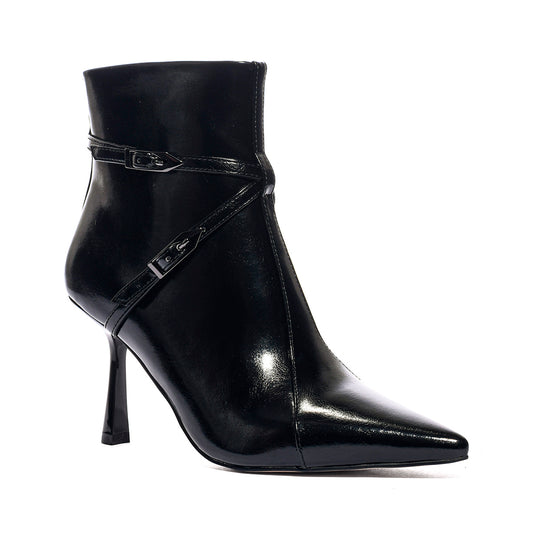 QUEEN HELENA K5035 BLACK PATENT Stivaletti Donna