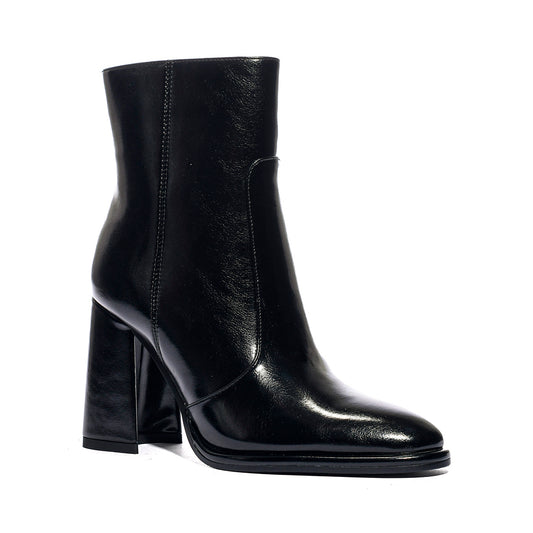 QUEEN HELENA K5040 BLACK PATENT Stivaletti Donna