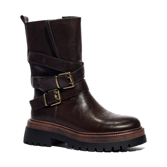 QUEEN HELENA X35-64 DARK BROWN Stivali Donna