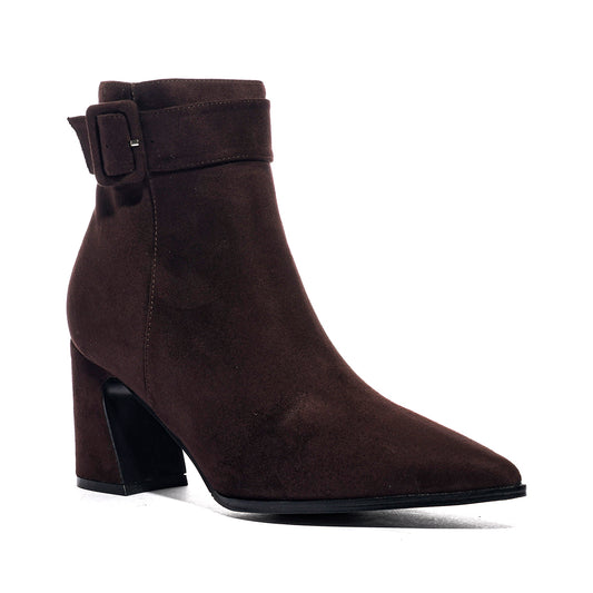 QUEEN HELENA ZM12018 BROWN MF Stivaletti Donna