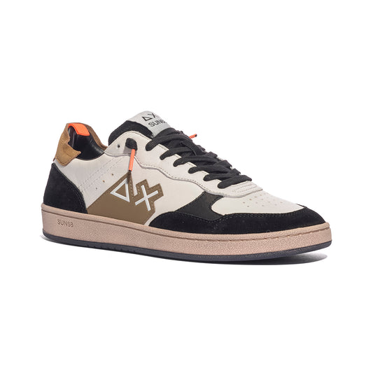 SUN 68 Z46147 BIANCO PANNA VOLPE Sneakers Uomo