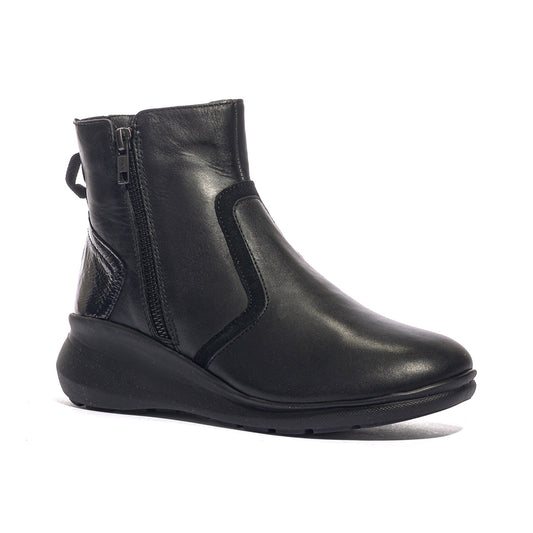 WALK DREAM W22610-01 BLACK Stivaletti Donna