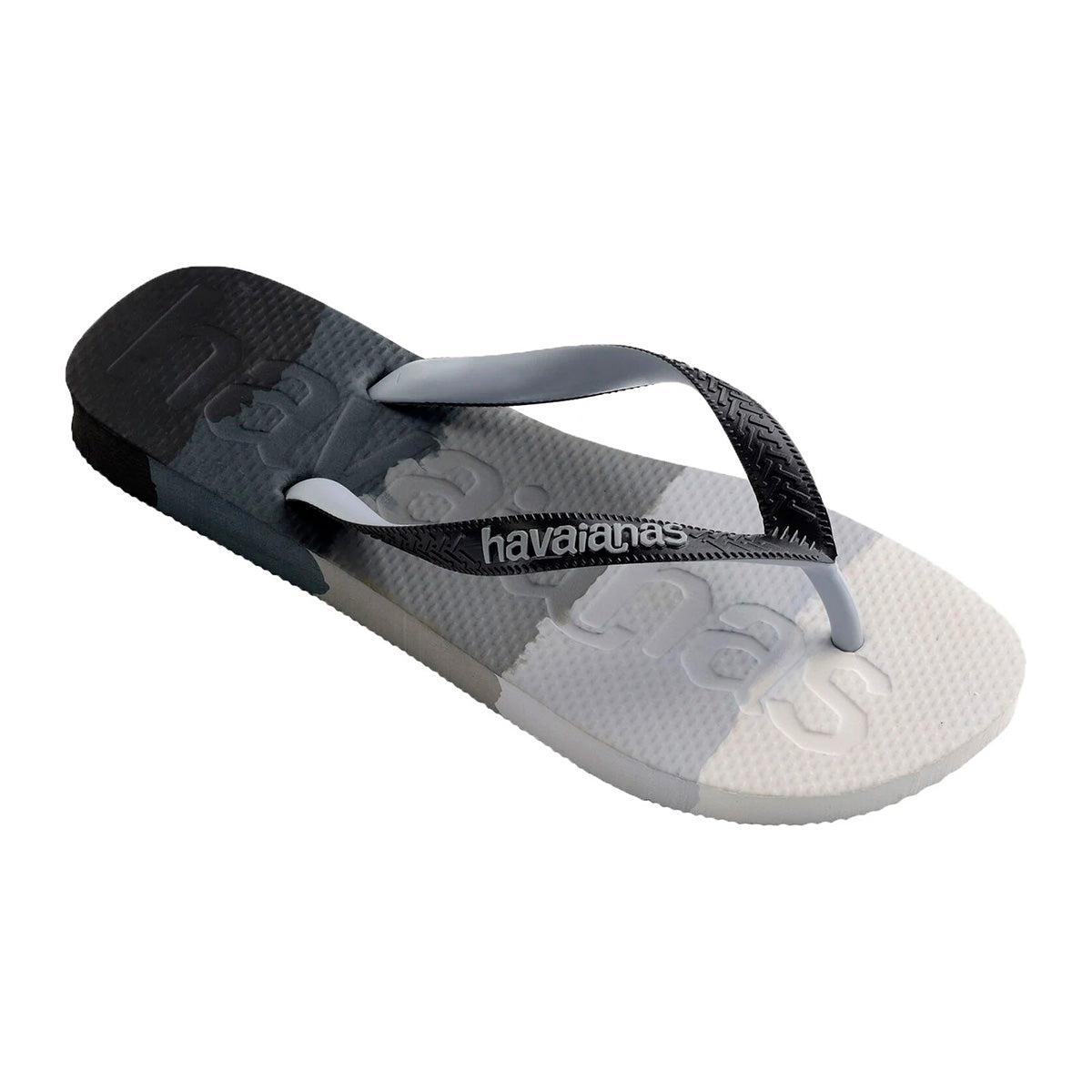 HAVAIANAS TOP LOGOMANIA MULTIBLACK