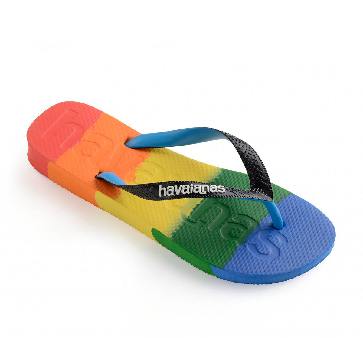 HAVAIANAS TOP LOGOMANIA MULTIRAINBOW