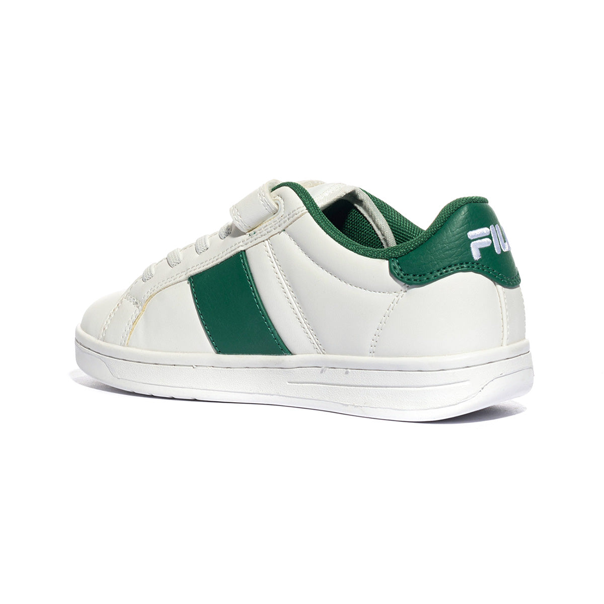 FILA FFK0184 White Green Sneakers Bambino