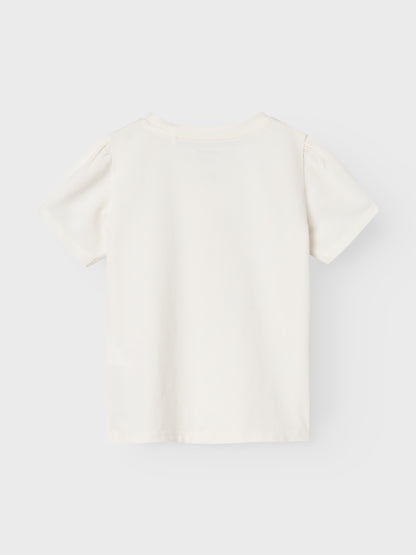 T-Shirt Name It Nmffae Ss Top Bianco