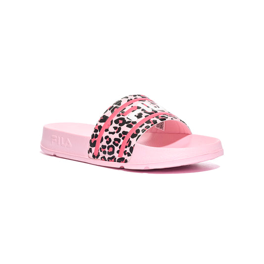 FILA FFK0118 Pink-a-boo-Leopard Ciabatte Bambina