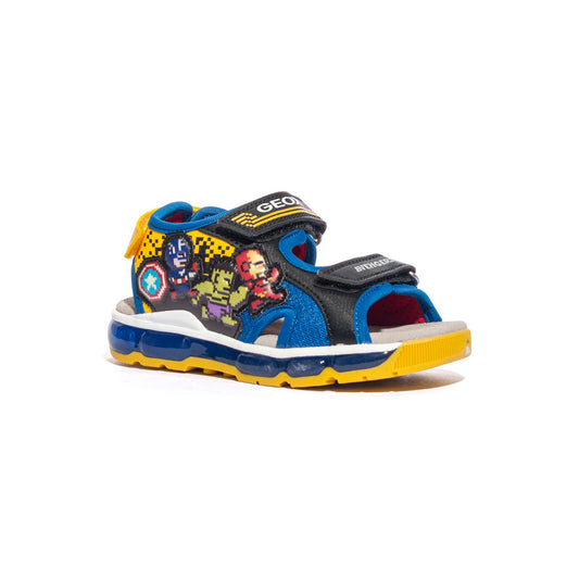 GEOX J450QA 1454 BLUE YELLOW Sandali Bambino