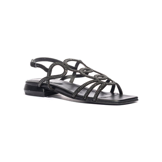 KEYS K9481 BLACK Sandali Donna
