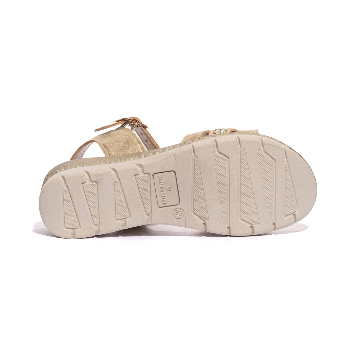 VALLEVERDE 55561 GOLD Sandali Donna