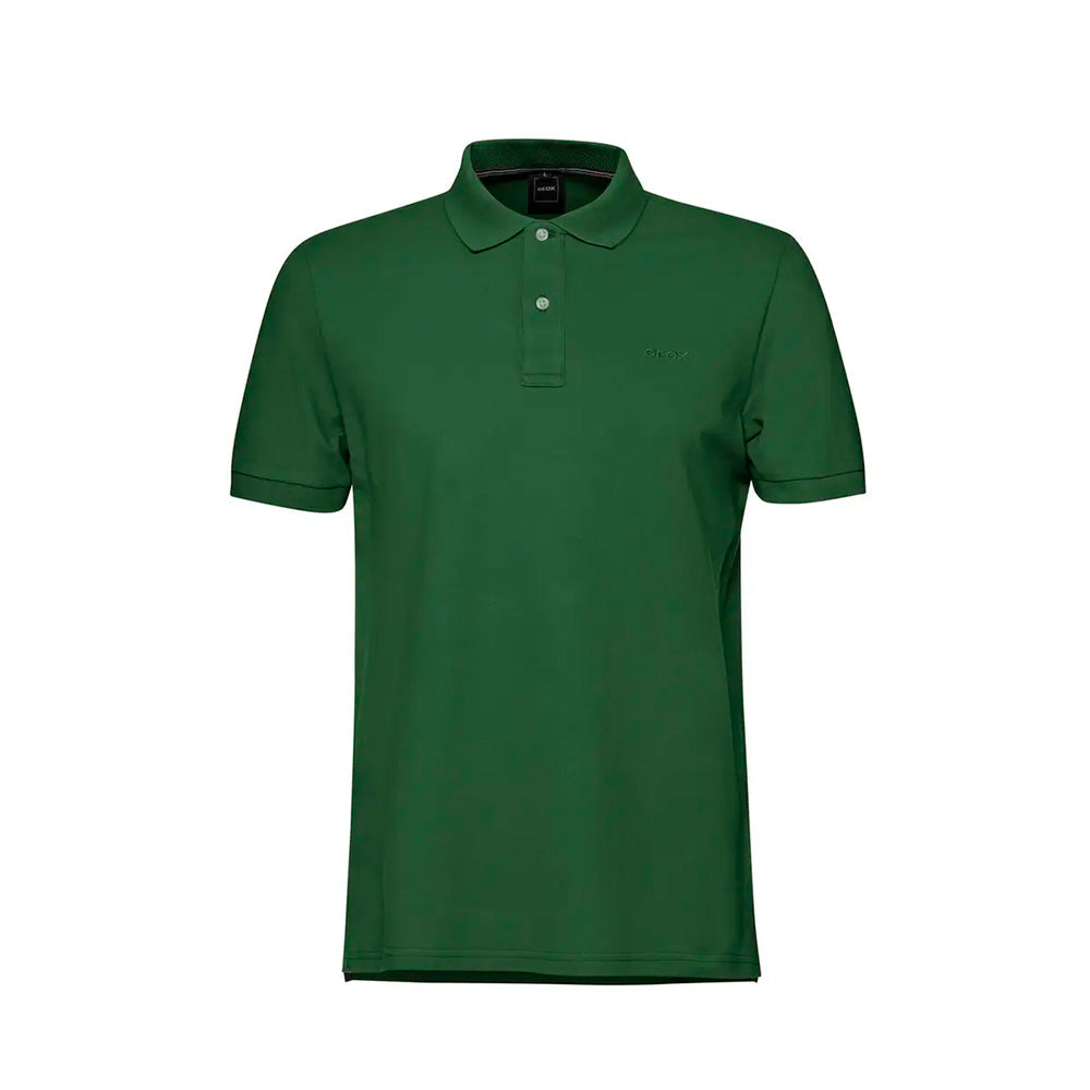GEOX M6511B T3360 FOREST GREEN F3221 Polo Uomo