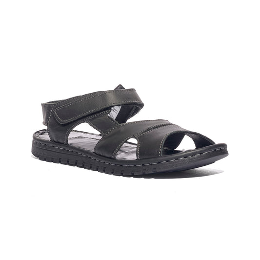 GLAMOUR 56004 NERO Sandali Uomo