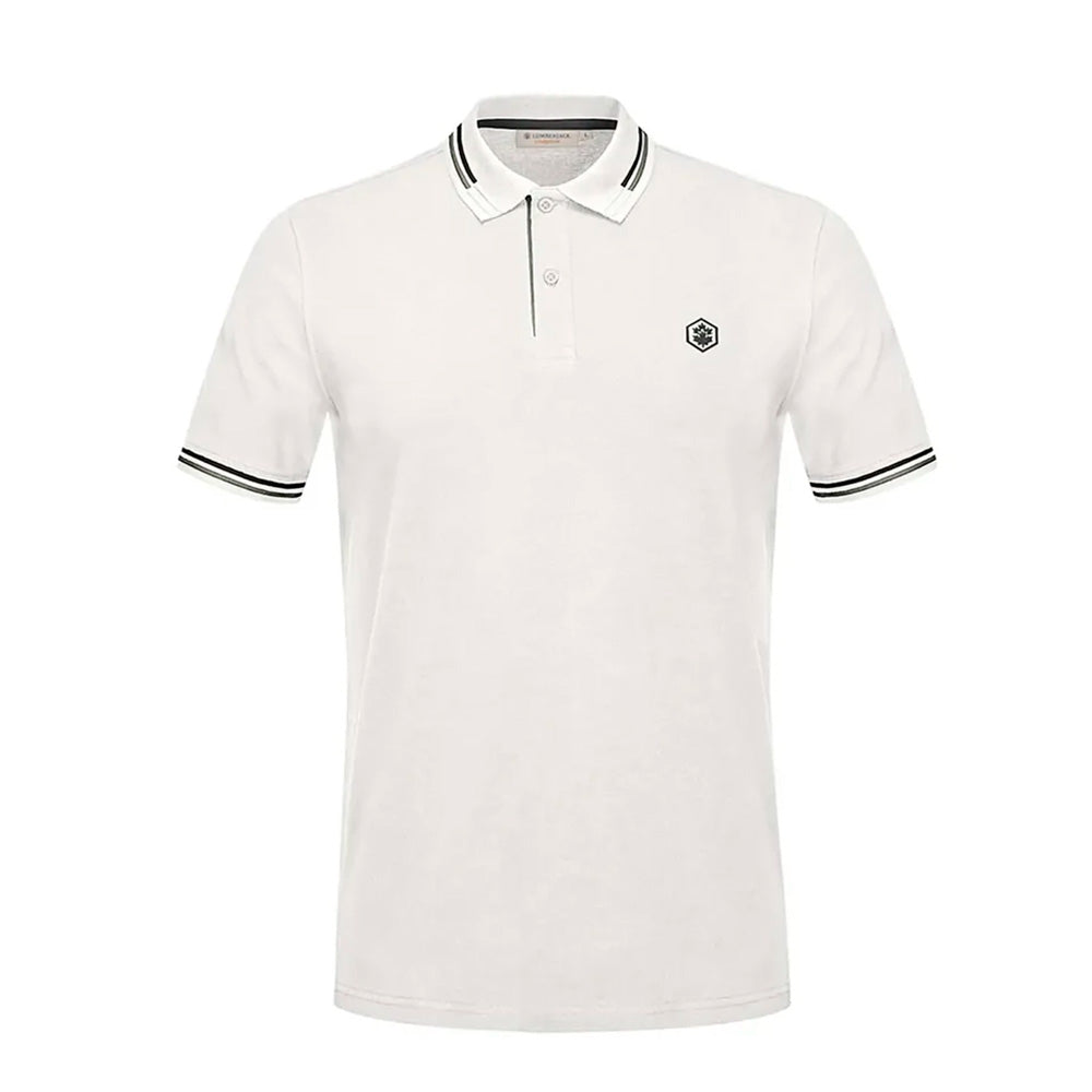 LUMBERJACK 102268267 WHITE Polo Uomo
