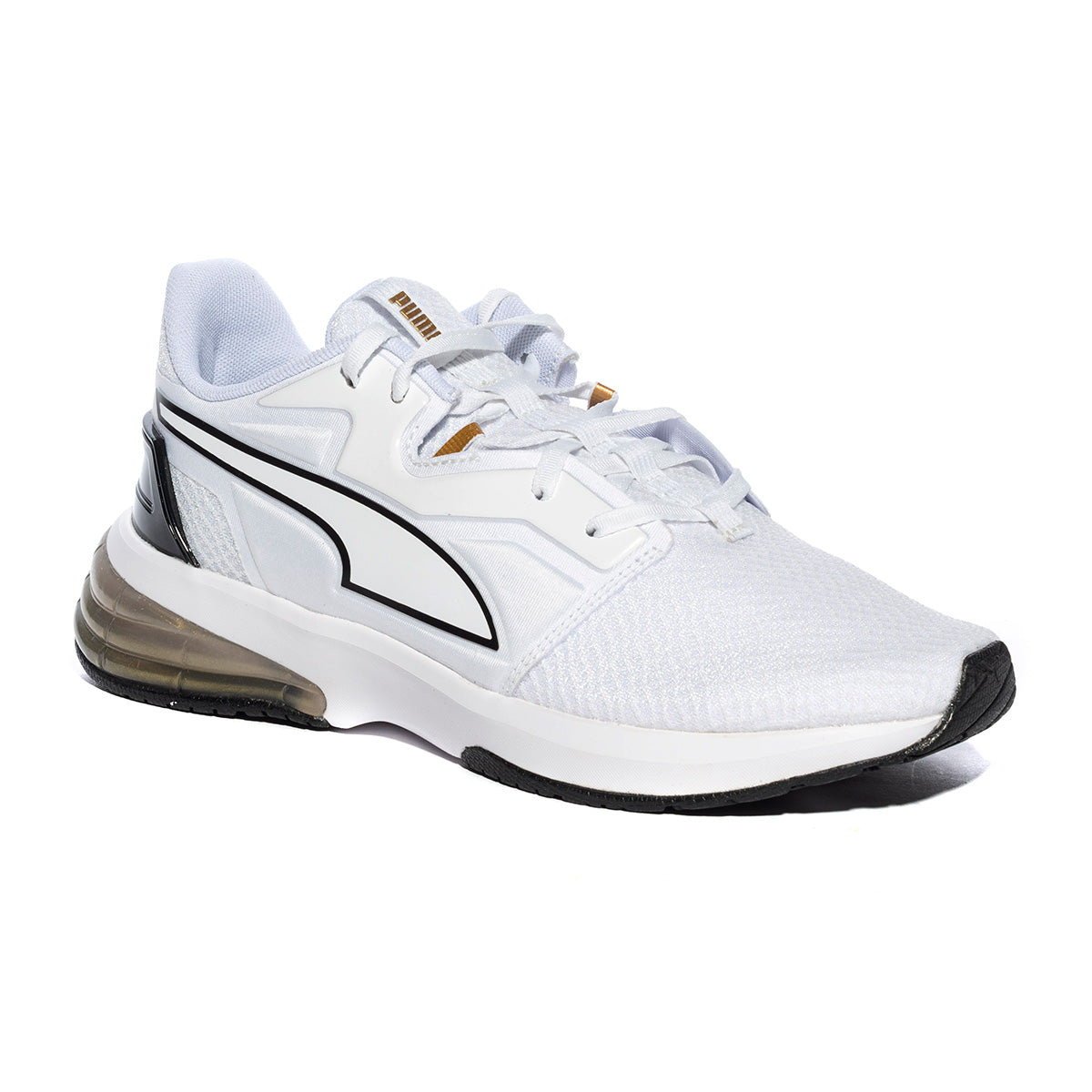 PUMA 195258.02WHITE BLACK